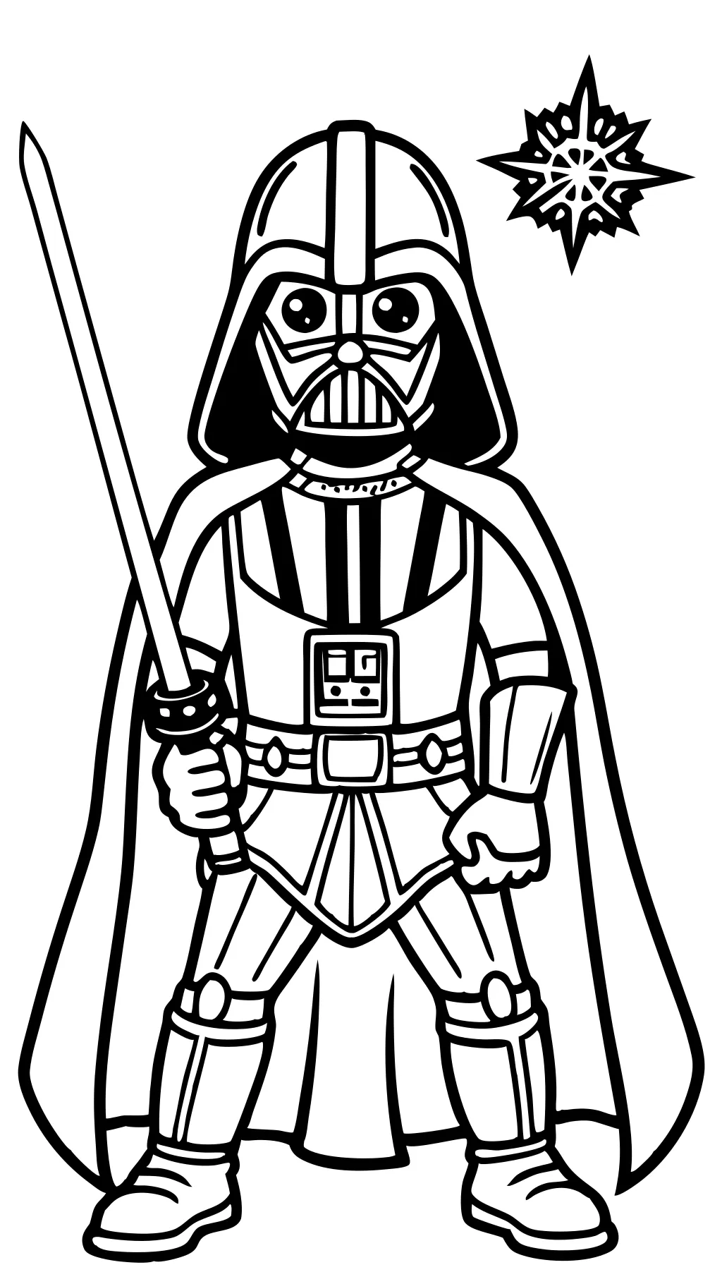 Páginas para colorear Darth Vader